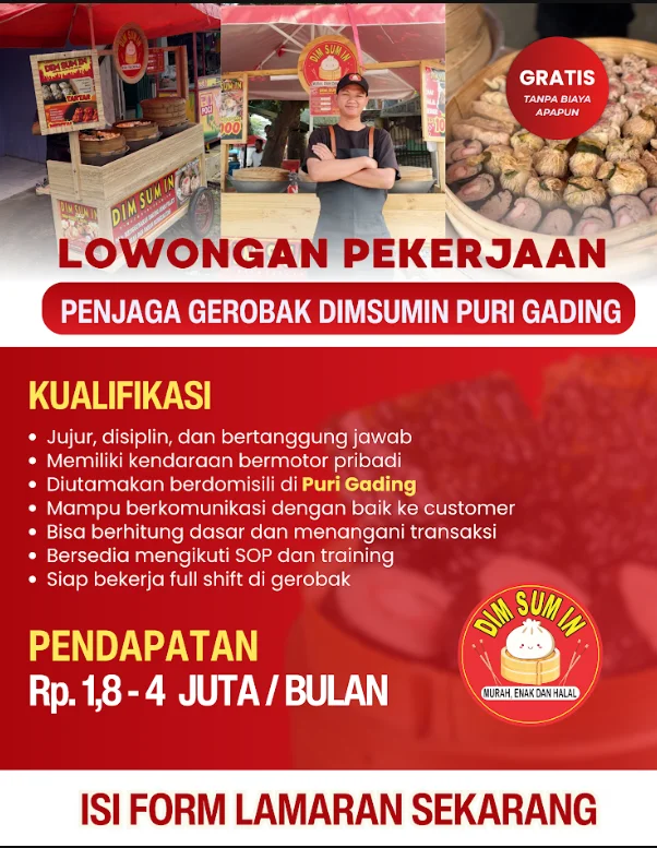 Penjaga Gerobak DimsumIn Bekasi - Purigading