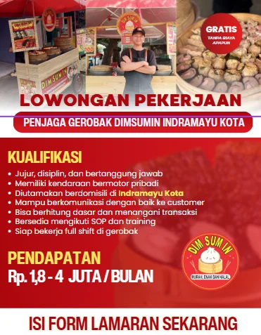 Penjaga Gerobak DimsumIn Indramayu